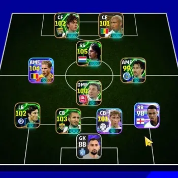 eFootball Accounts Legends & Iconic Players Android|8 Epic Johan Cruyff,Giorgio Chielini,Javier Zaneti,Mark van Bomel,El