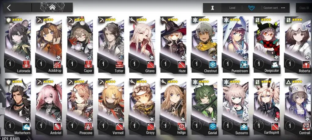 Arknights Accounts High-End Lv 63|189 OP+20 Skin|12,5K Oru+82 Originium|9 Limited+Full Collab 16