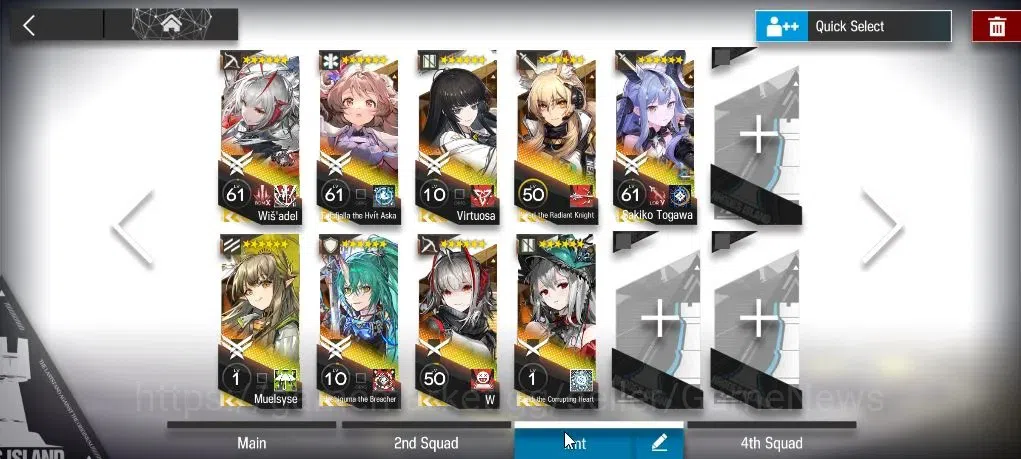 Arknights Accounts High-End Lv 63|189 OP+20 Skin|12,5K Oru+82 Originium|9 Limited+Full Collab 7