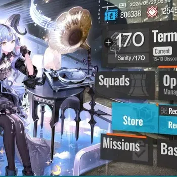 Arknights High-End Lv 63|189 OP+20 Skin|12,5K Oru+82 Originium|9 Limi image 1