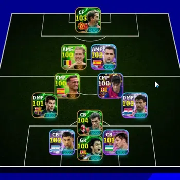 eFootball Accounts Legends & Iconic Players Android|Big Time Roberto Carlos,Nakamura,Epic Paolo Maldini,Michael Owen,Pep