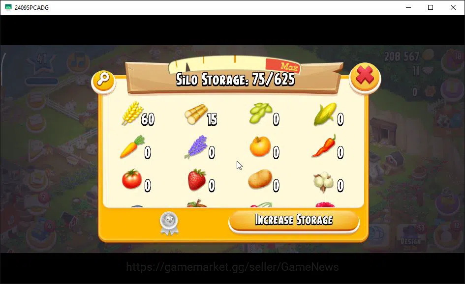 Hay Day Accounts Level 41 | Barn Storage 1050 + Silo Storage 625 |  image 11