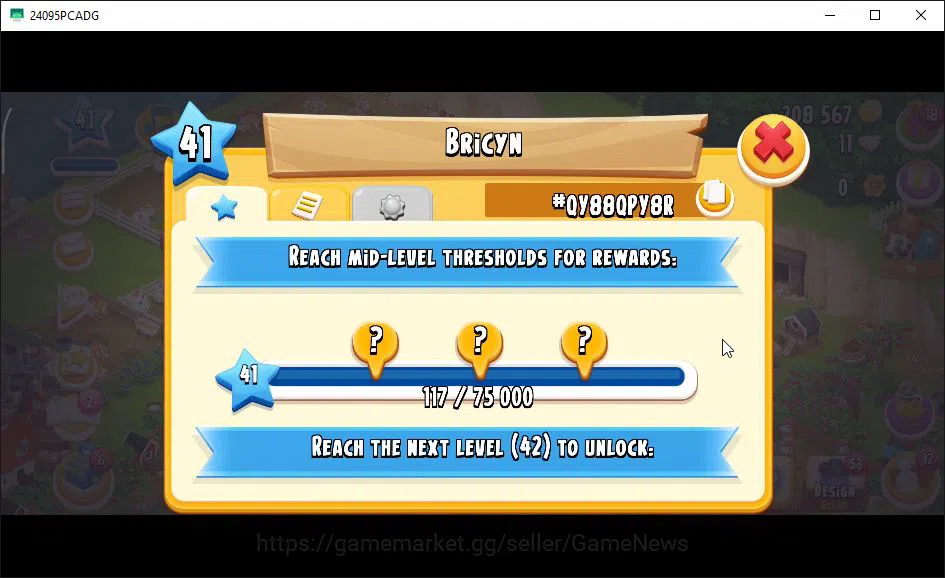 Hay Day Accounts Level 41 | Barn Storage 1050 + Silo Storage 625 |  image 7