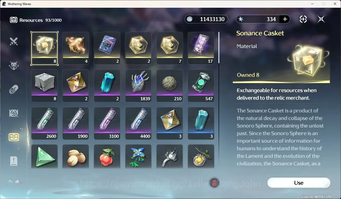 Wuthering Waves Accounts Others SEA|UL 61|Rank 7|2 Char Limited [Lucy RC6,Lucilla]+Sign,Rebecca RC2+Sign|Mc Female|TakeMail 14