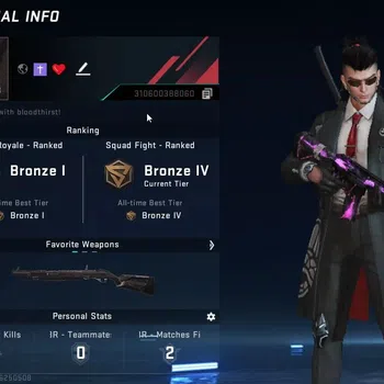 Blood Strike Collab Skin ASIA|ULTRA Striker ZERO-Agent Zero+[URB-Neon Shard image 1