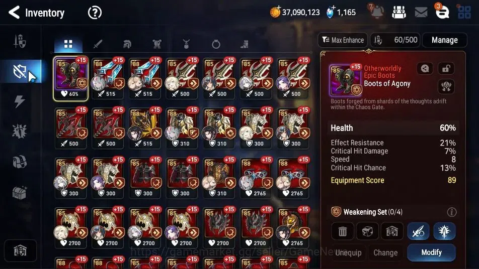 Epic Seven Accounts GLOBAL Unverif|New Era|6 ML(Rhianna&Luciella,Ruele image 10