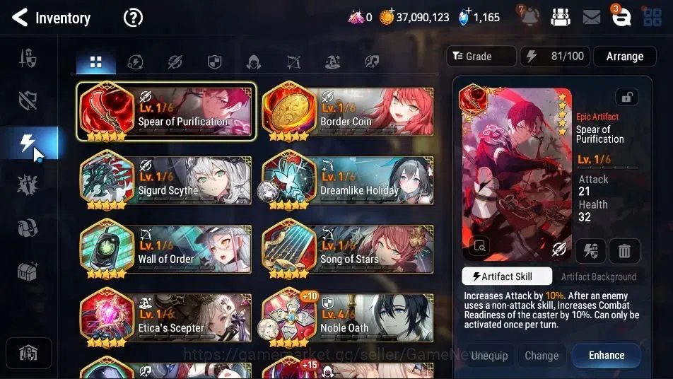 Epic Seven Accounts GLOBAL Unverif|New Era|6 ML(Rhianna&Luciella,Ruele image 11