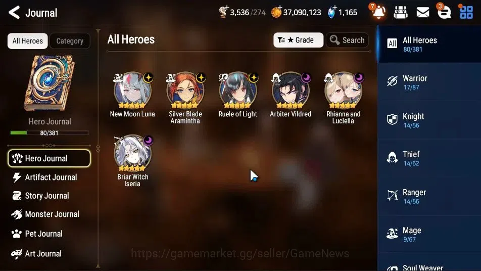 Epic Seven Accounts GLOBAL Unverif|New Era|6 ML(Rhianna&Luciella,Ruele image 6