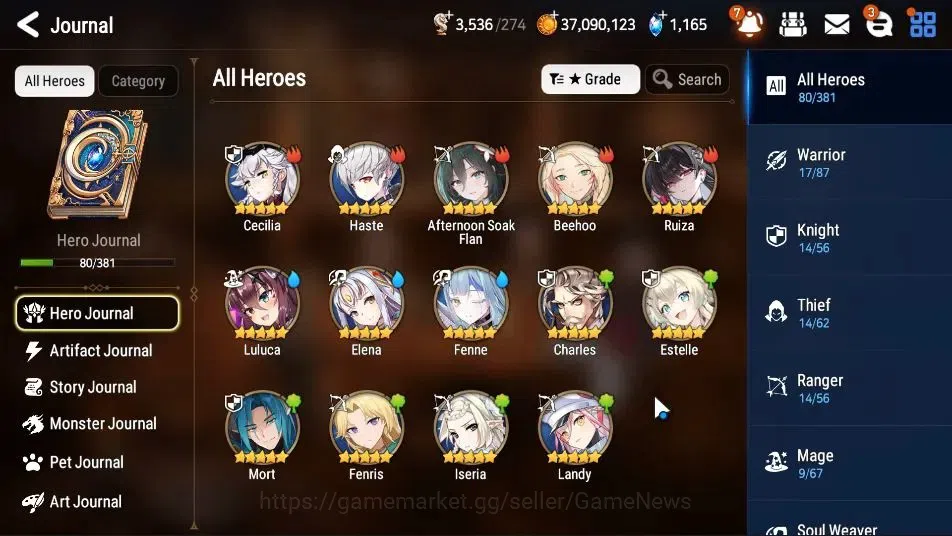 Epic Seven Accounts GLOBAL Unverif|New Era|6 ML(Rhianna&Luciella,Ruele image 7