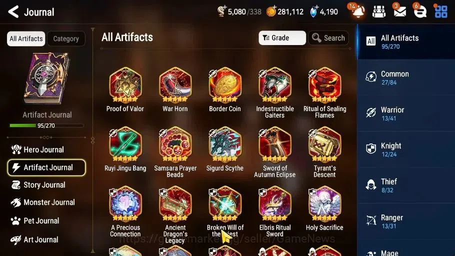 Epic Seven Accounts GLOBAL Verif|22 ML(Notos,Salome,LOTS,B Arunka,NM L image 12