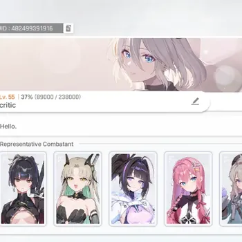 Chaos Zero Nightmare Accounts Global |Lv 55|7 SSR [Rossweisse M3,Olga,Hikde,Tenebriia,Adelheid,kayron,Orlea]|Selector