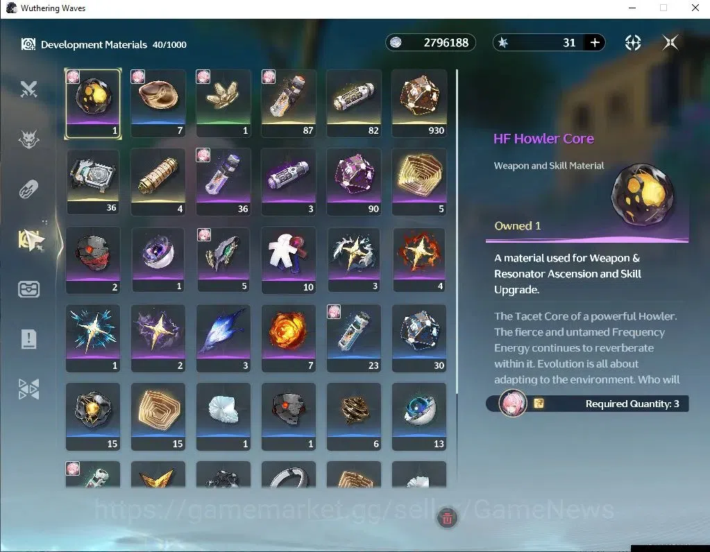 Wuthering Waves Accounts SEA|UL 37|4 Limited| [Chisa+Signature,Aemeath,Deni image 6
