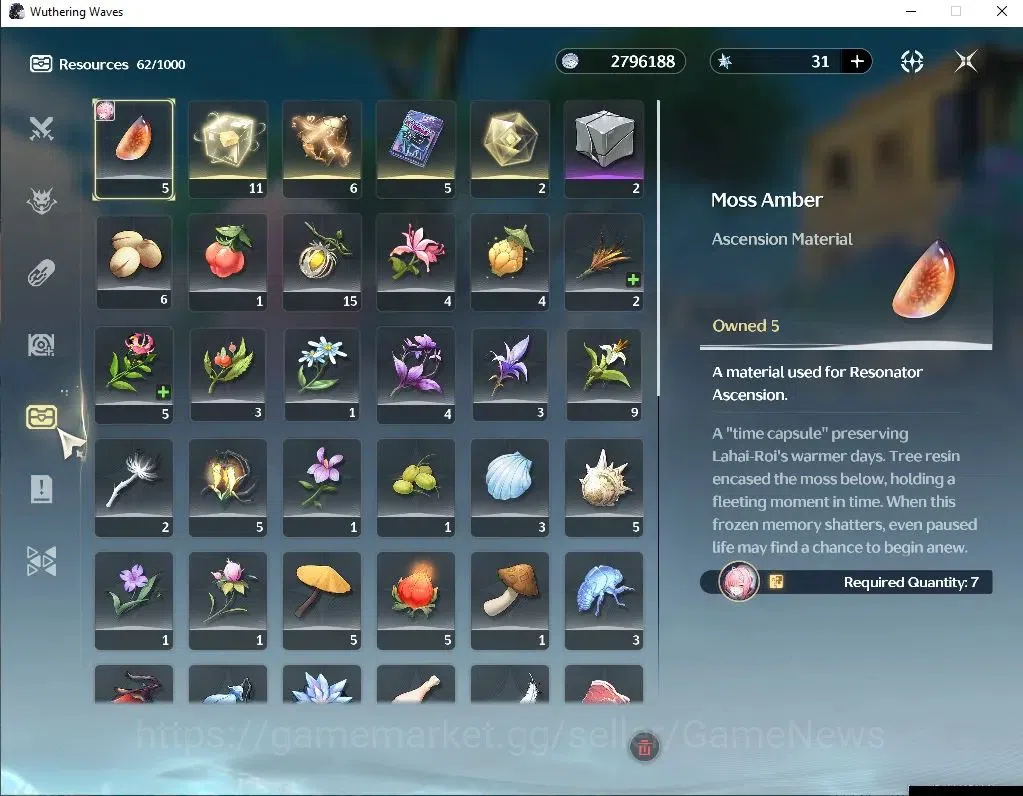 Wuthering Waves Accounts SEA|UL 37|4 Limited| [Chisa+Signature,Aemeath,Deni image 7