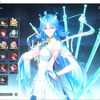 Wuthering Waves Accounts Starter SEA|UL 52|2 Limited|Qingxiao RC6+Sign,Rebeca|4 Standard Calcharo,Lingyang,Verina,Encore|DB