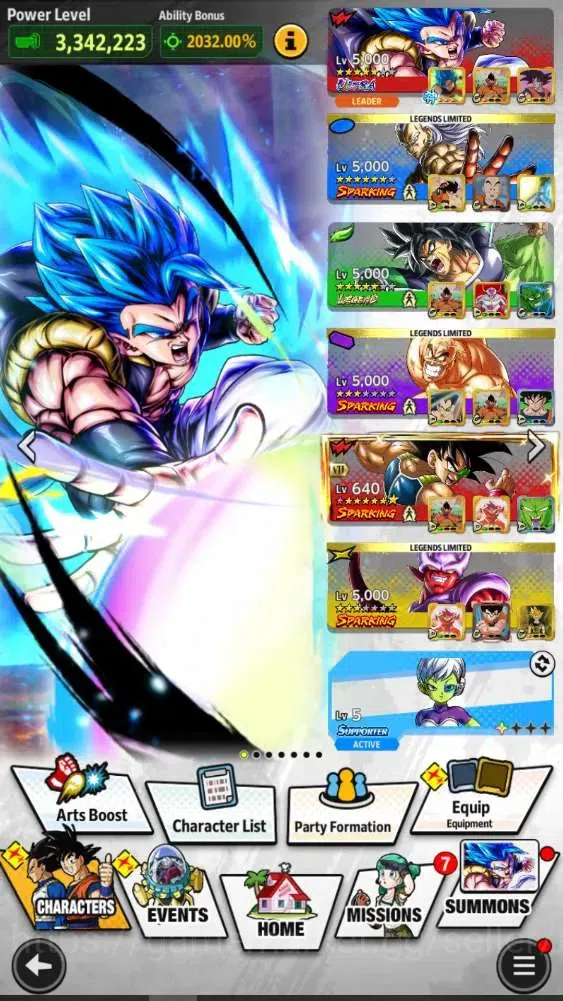 Dragon Ball Legends Accounts Android | Lvl 154|13.6M Total Power|2.3K CC|1 LR|2 image 14