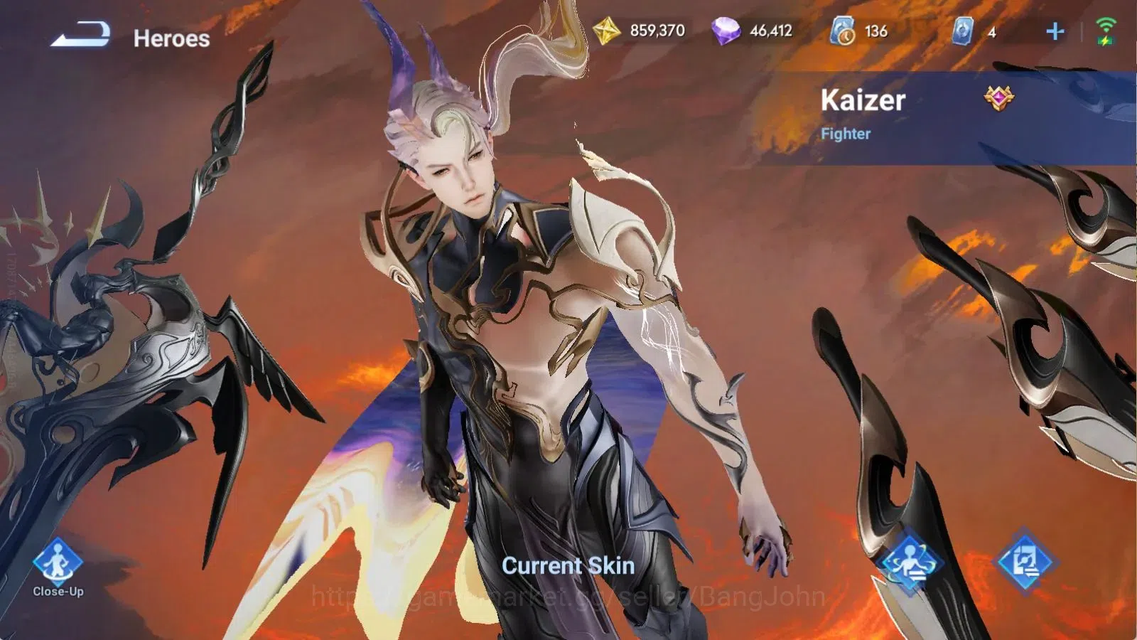 Honor of Kings Accounts Global | 112H 310S | JJK Biron, Bleach Feyd, Bleac image 6
