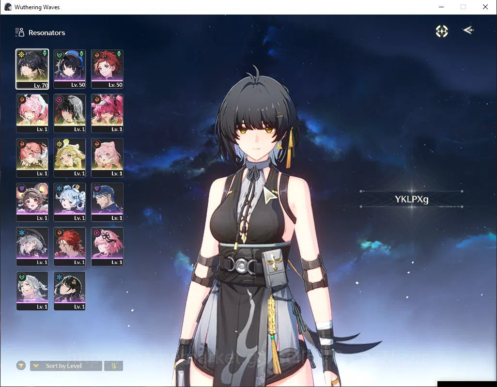 Wuthering Waves Accounts Starter NA|UL 46|4 Limited| [Aemeath,Lupa,Changli]+Sign,Chisa | DB Lv29 | Female MC | Log Kuro 2