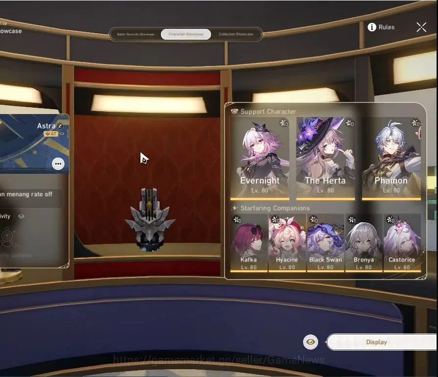 Honkai Star Rail Accounts Asia|TL 70|27 Limited|(Castorice,SW999,Robin,Acher image 2