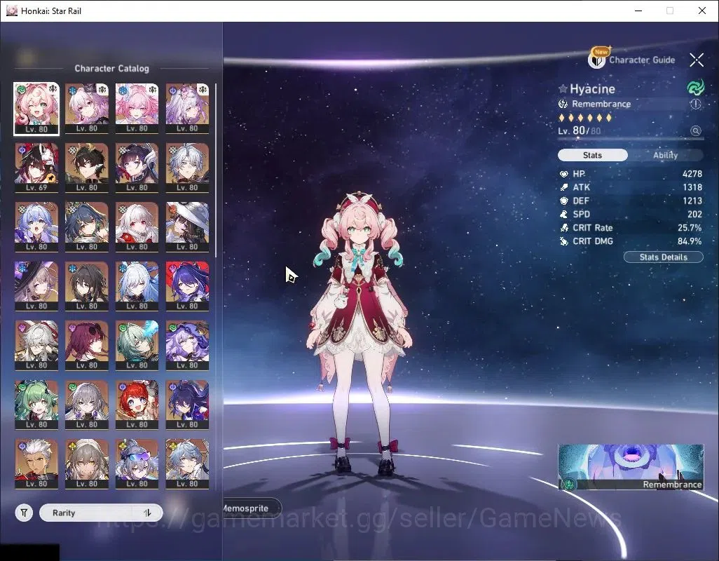 Honkai Star Rail Accounts Asia|TL 70|27 Limited|(Castorice,SW999,Robin,Acher image 4