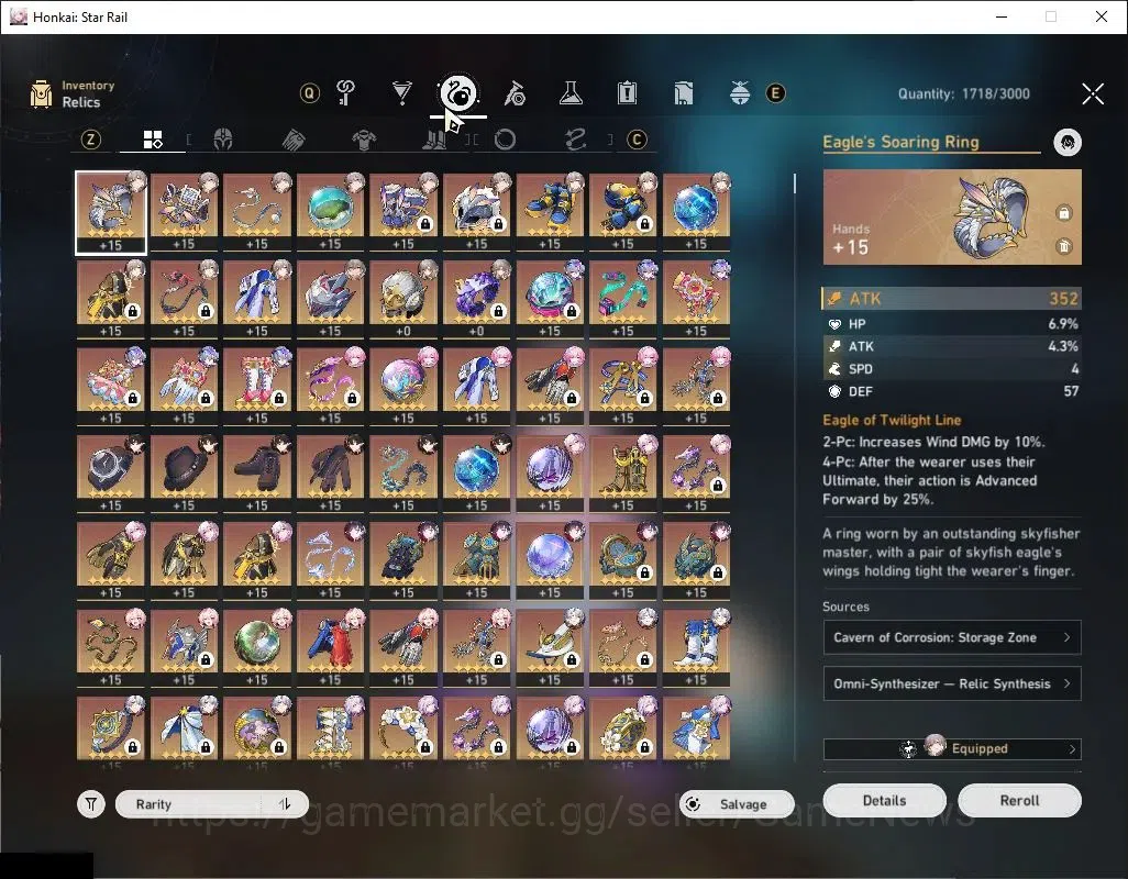 Honkai Star Rail Accounts Asia|TL 70|27 Limited|(Castorice,SW999,Robin,Acher image 8