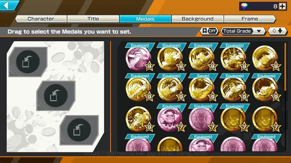 One Piece Bounty Rush Accounts Global | EX 3 | 2 Max | PR 9 |Monkey D. Luffy Max, image 3
