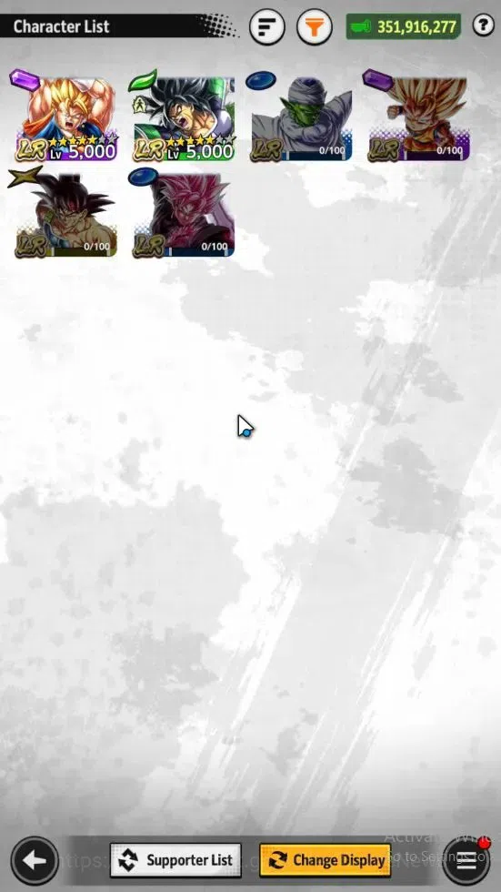 Dragon Ball Legends Accounts 351M Total Power|LV 160|7 UL+2 LR+8 LL|SSG Gogeta, image 5