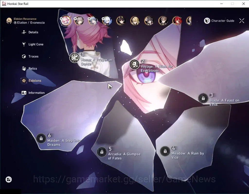 Honkai Star Rail Accounts Asia|TL 43|7 Limited|Evanescia E2,Sunday,Jingliu,L image 5