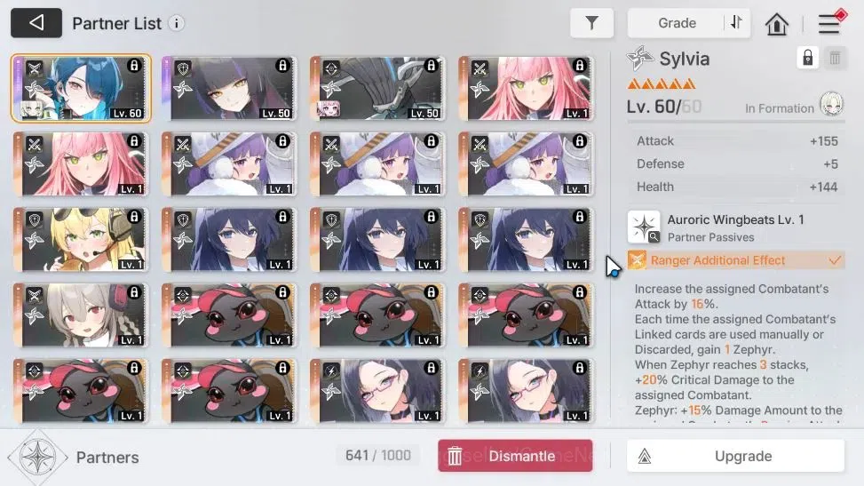 Chaos Zero Nightmare Accounts GLOBAL|Lv 54|1,5K Crys|8 SSR[HeidemarieM3+Sign,Dia image 8