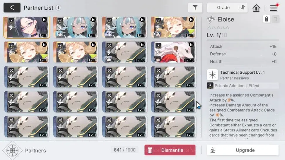 Chaos Zero Nightmare Accounts GLOBAL|Lv 54|1,5K Crys|8 SSR[HeidemarieM3+Sign,Dia image 9