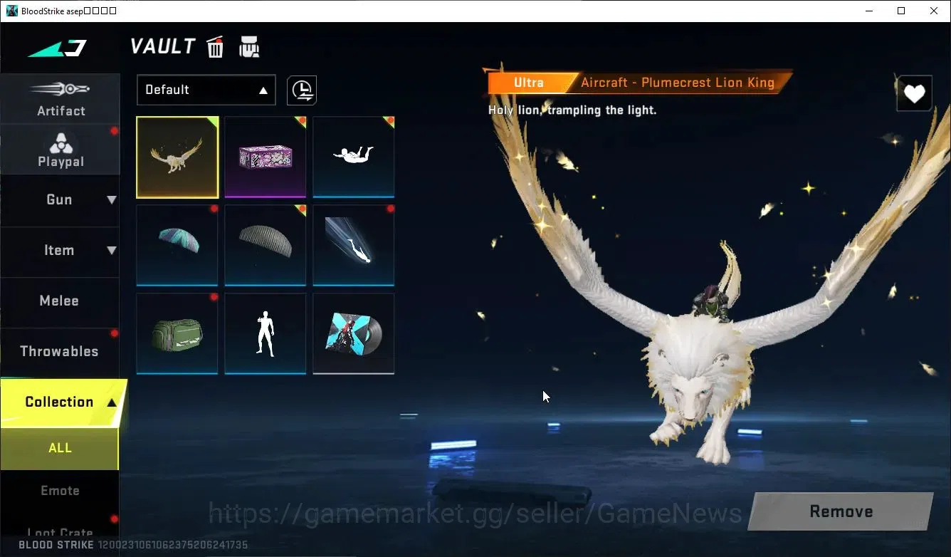 Blood Strike Accounts Asia|1 ULTRA Melee Lightblade | 1 ULTRA Aircraft | image 11