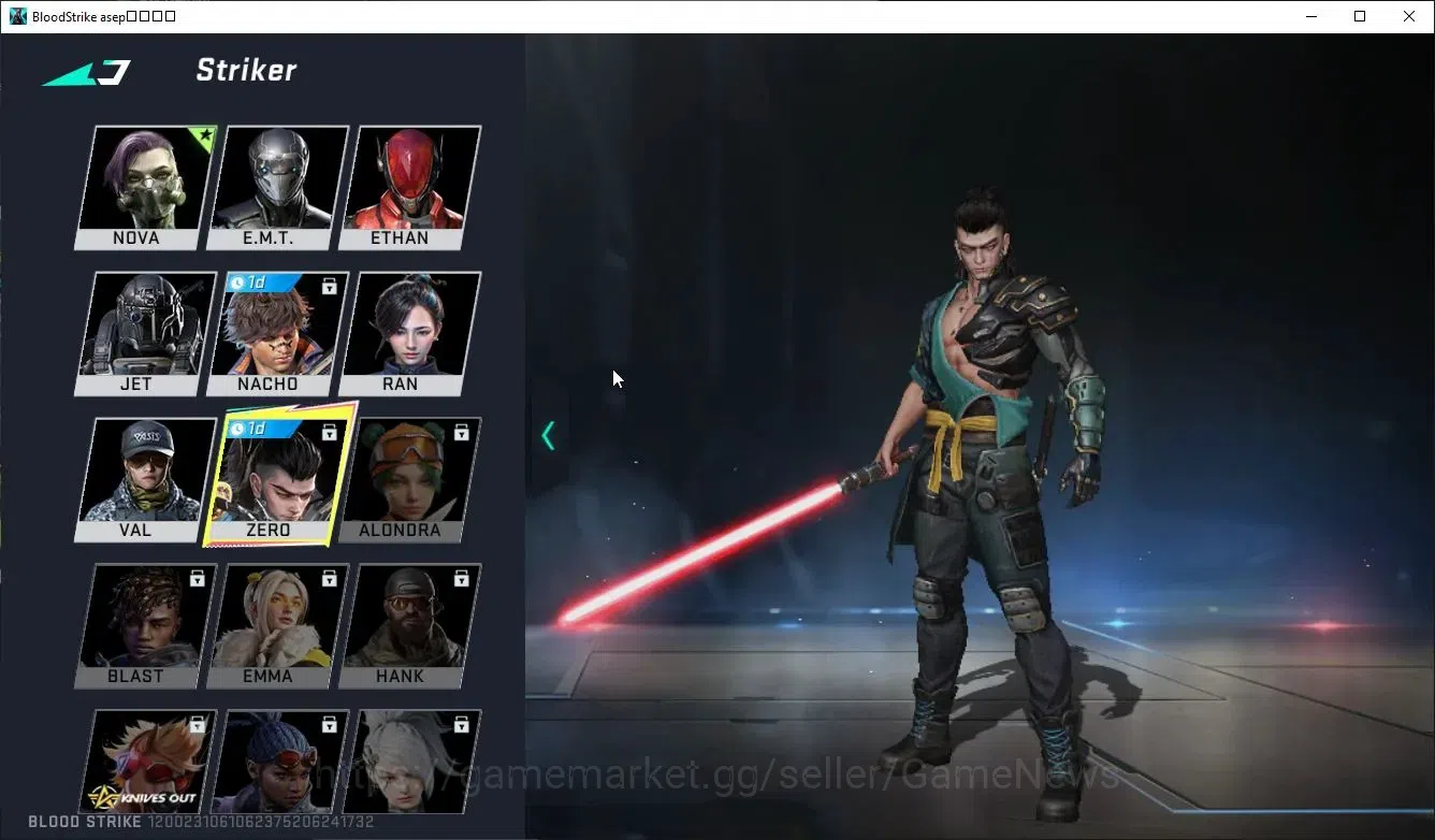 Blood Strike Accounts Asia|1 ULTRA Melee Lightblade | 1 ULTRA Aircraft | image 3