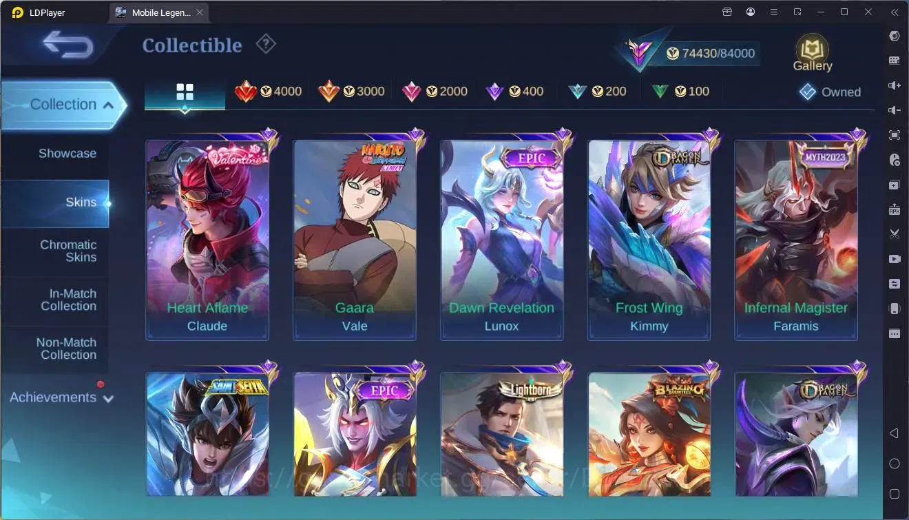 Mobile Legends: Bang Bang Accounts Global |Hero 133|Skin 325|Renowned|Sanrio Floryn|K image 15