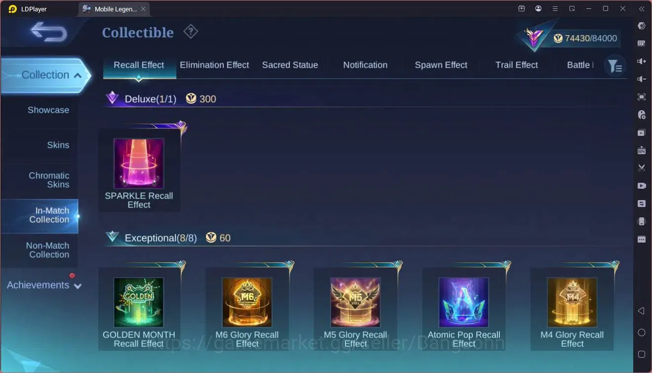 Mobile Legends: Bang Bang Accounts Global |Hero 133|Skin 325|Renowned|Sanrio Floryn|K image 19