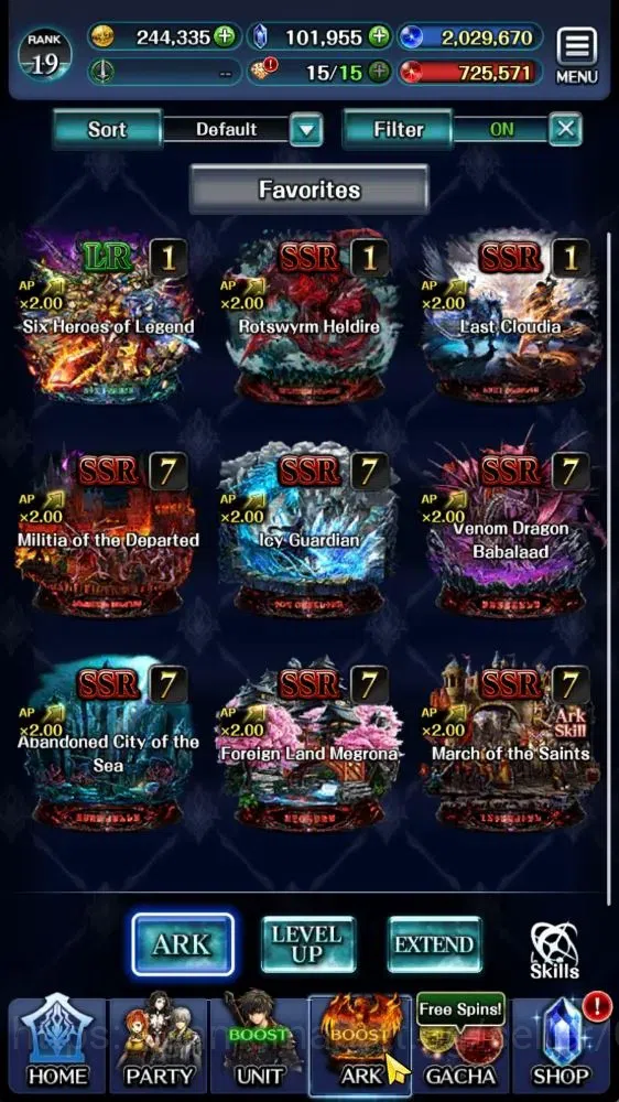 Last Cloudia Accounts Mid‑Game GLOBAL|Rank 19|101k Crystal|Collab BraveFrontier(Goddess Tilith,Fire God Vargas)+(Goddess 3
