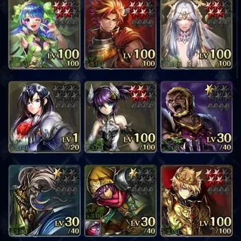 Last Cloudia Accounts Mid‑Game GLOBAL|Rank 19|101k Crystal|Collab BraveFrontier(Goddess Tilith,Fire God Vargas)+(Goddess