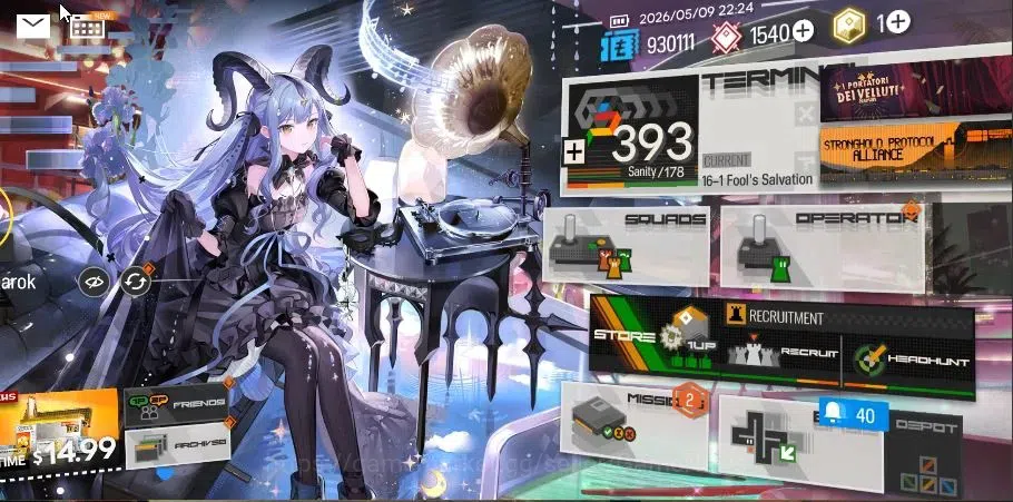 Arknights Accounts Lv 109|271 Op+69 Outfits|10 Limited|Wis'adel P1,Sa image 2