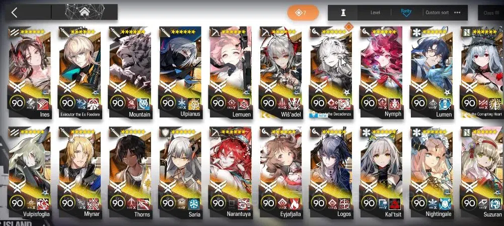Arknights Accounts Lv 109|271 Op+69 Outfits|10 Limited|Wis'adel P1,Sa image 4
