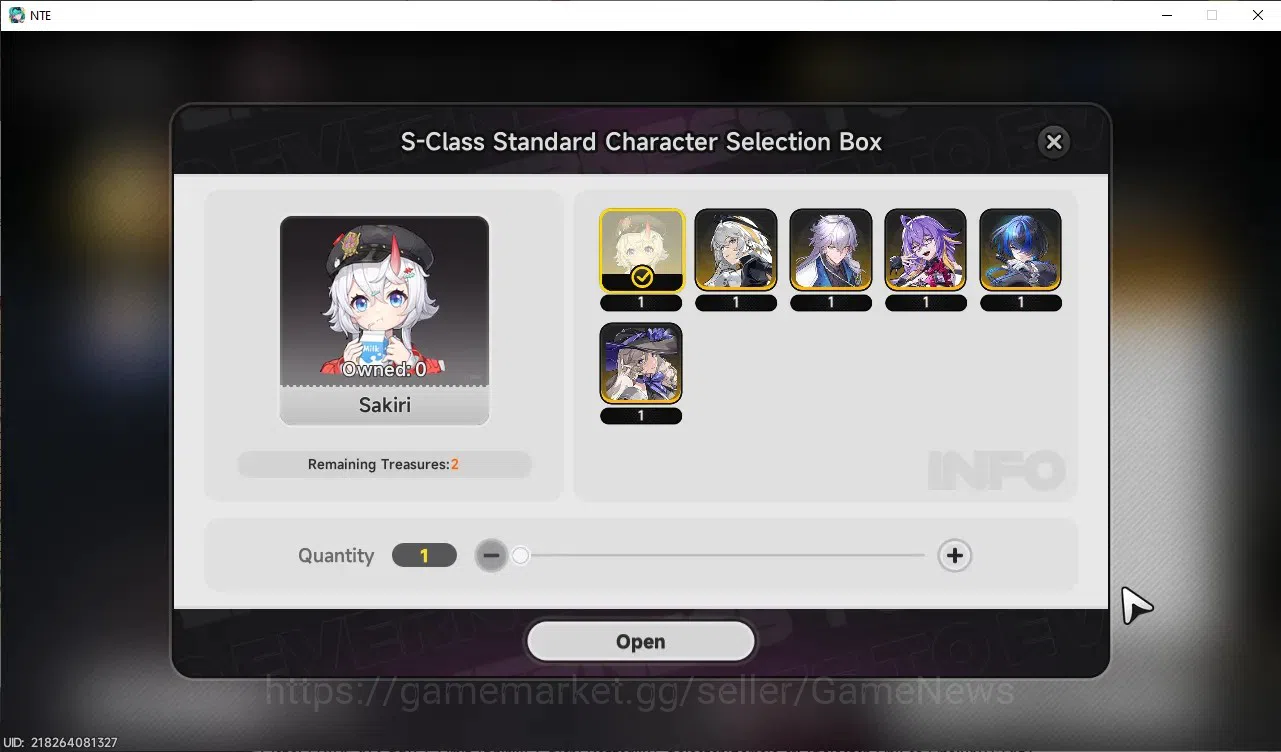 Neverness to Everness Accounts Global EU|HL 4|2 SSR 1 Limit [Shinku + Sign],Daffodill|2 Char Selector|Selector On|Female 11