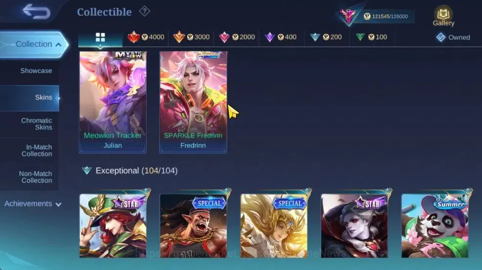 Mobile Legends: Bang Bang Accounts Hero 132|Skin 430|Legend(Freya),Fanny Mikasa,AllSt image 14