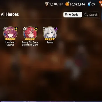 Epic Seven Accounts Starter Global UnVerif|Mor 15|3 ML(Bunny Girl Moro,LH