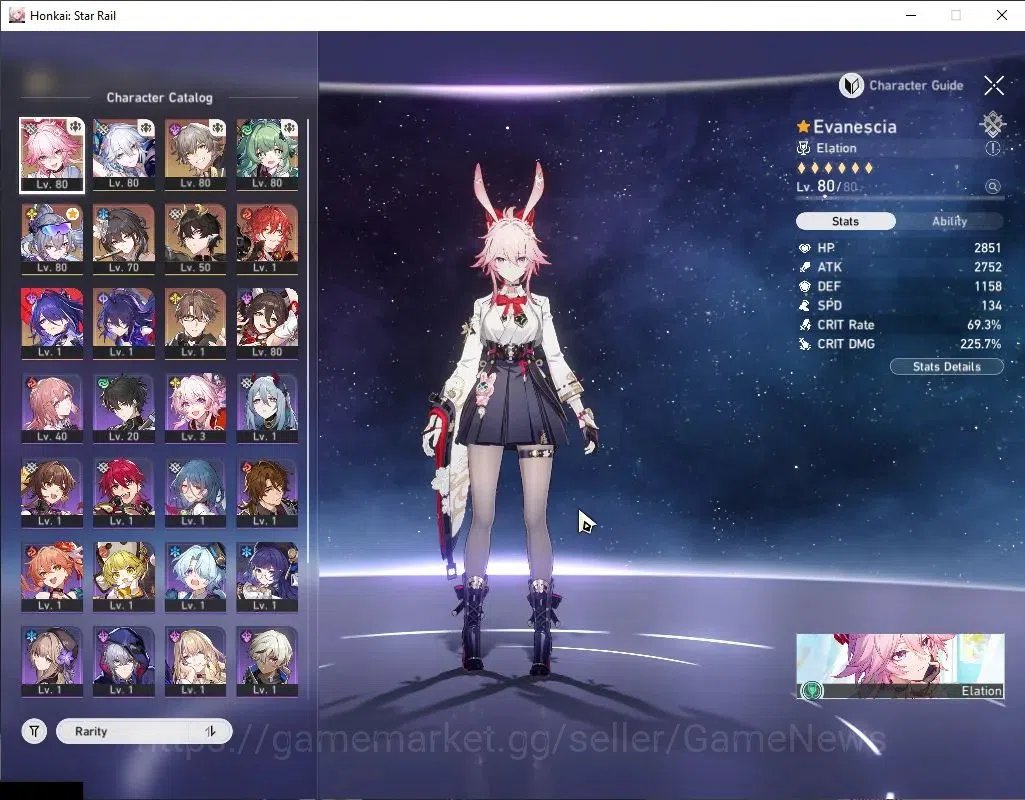 Honkai Star Rail Accounts Asia|TL 65|8 Limited|[Evanescia,Silver Wolf999]+Si image 4