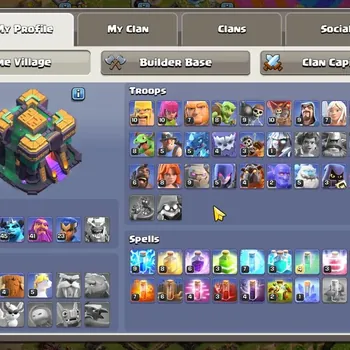 Clash of Clans Accounts High-End TH14-BH7|Lv.144|BK55,AQ65,MP45,GW41,RC23|BM12,BC15|HH8|8 Legendary & 7 Gold Skins|3K