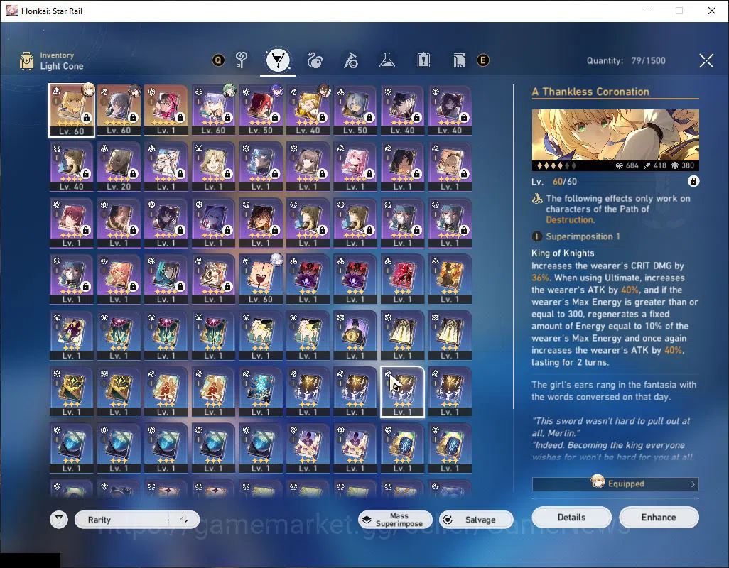 Honkai Star Rail Accounts ASIA|TL 50|6 Limited|Saber+Sign,Acheron,Yao Guang, image 9