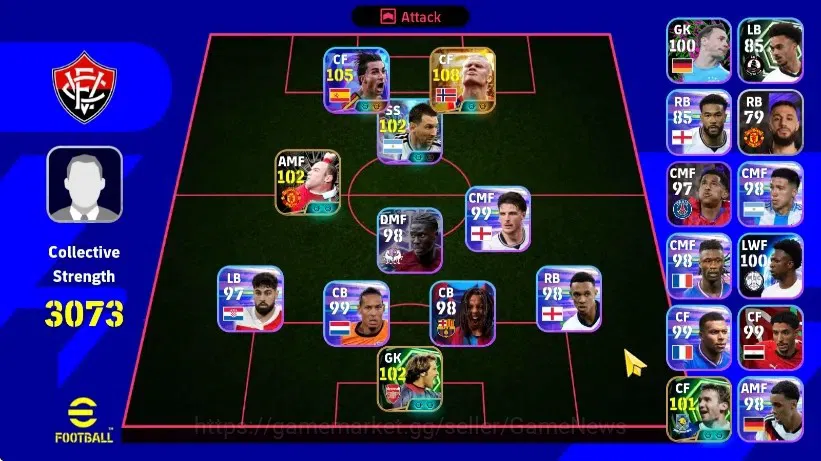eFootball Accounts Legends & Iconic Players Android|Big Time Erling Haaland 5 Jul'26|Epic Wayne Rooney,Andriy 1