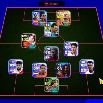 eFootball Accounts Legends & Iconic Players Android|Big Time Erling Haaland 5 Jul'26|Epic Wayne Rooney,Andriy