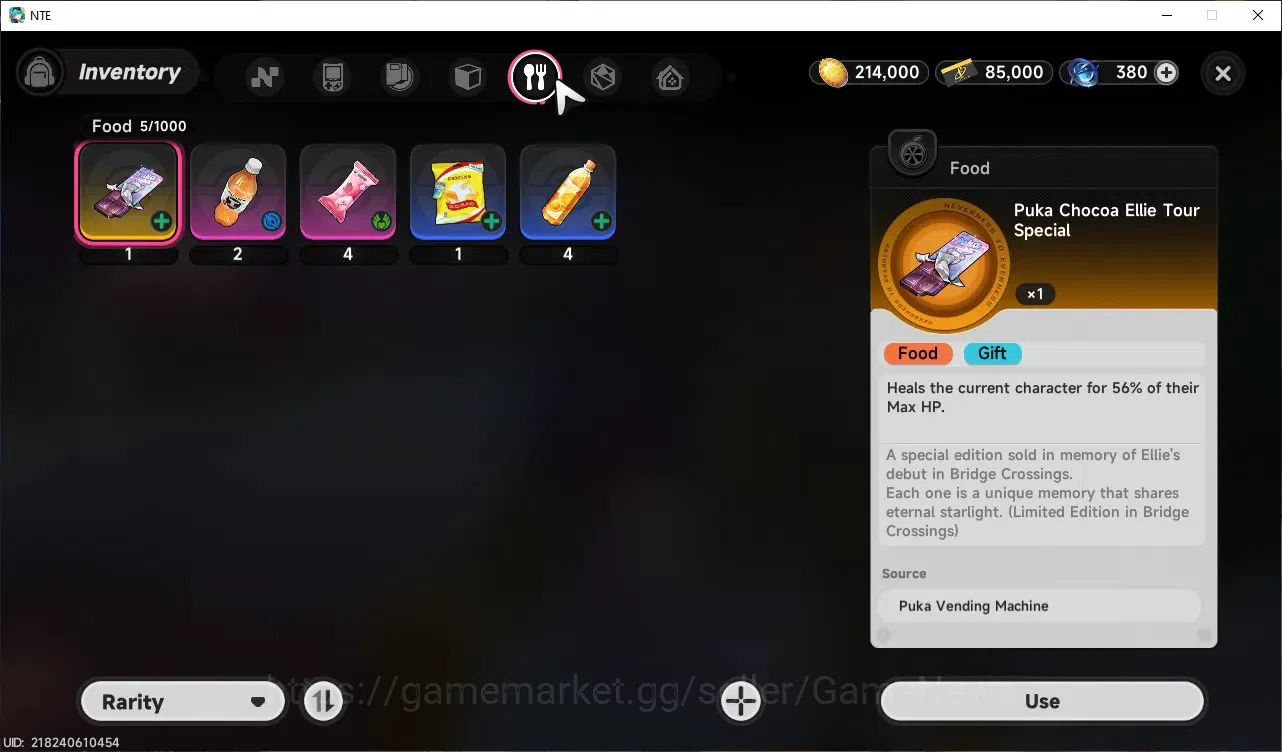 Neverness to Everness Accounts Global SEA|HL 3| 1 Limited [Shinku]Char Standart,Fadia|Selector On 50/50|Male MC|Log 5