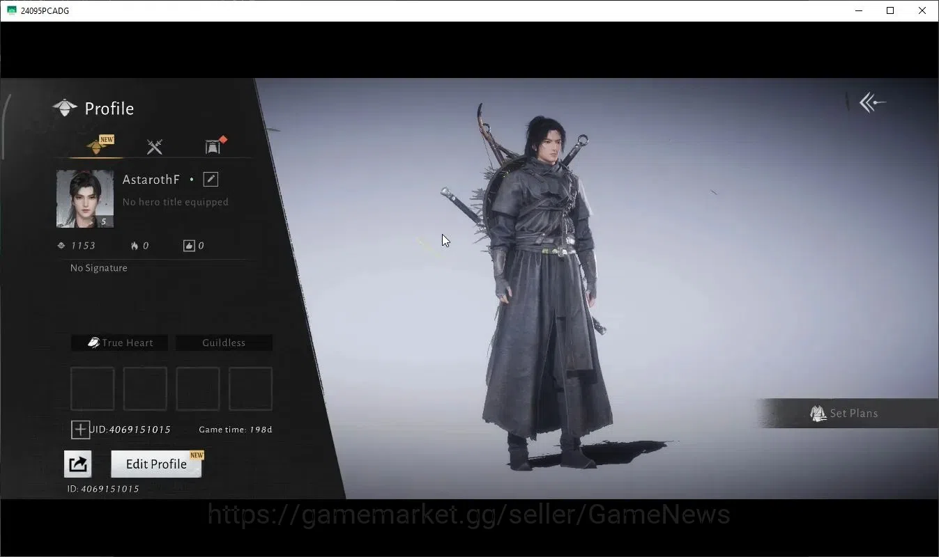 Where Winds Meet Accounts GLOBAL|Lv 5|GS 3676|1 Harmonic Core|Nameless Sword image 2