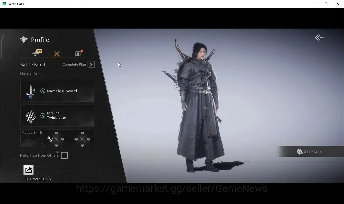 Where Winds Meet Accounts GLOBAL|Lv 5|GS 3676|1 Harmonic Core|Nameless Sword image 3