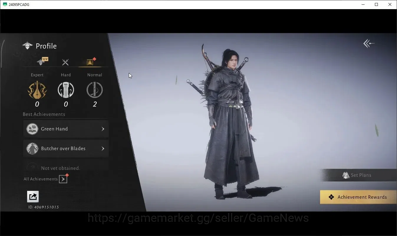 Where Winds Meet Accounts GLOBAL|Lv 5|GS 3676|1 Harmonic Core|Nameless Sword image 4