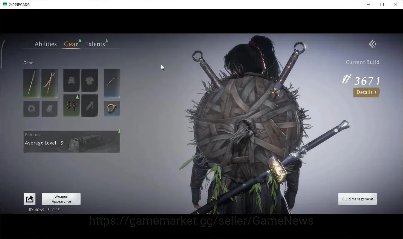 Where Winds Meet Accounts GLOBAL|Lv 5|GS 3676|1 Harmonic Core|Nameless Sword image 5